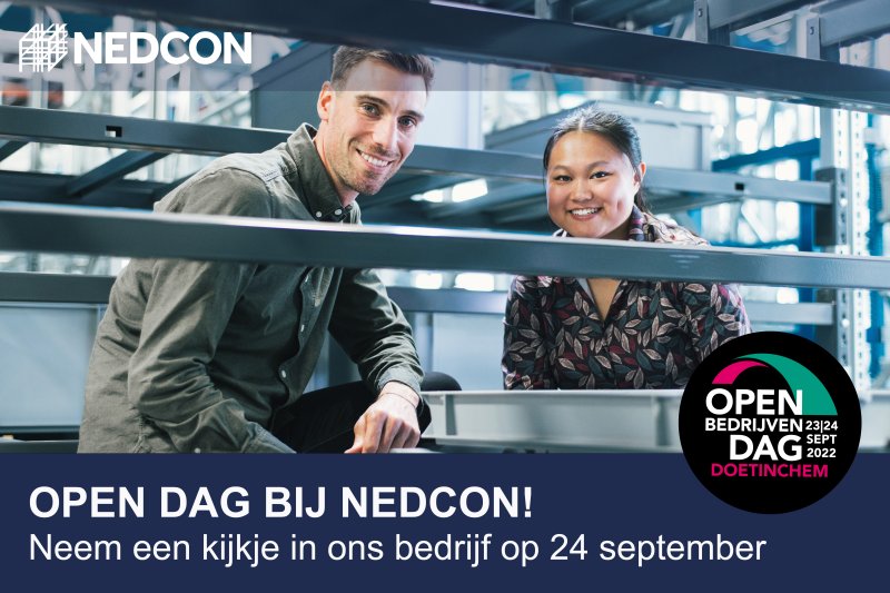 Bezoek de Open Dag van NEDCON!